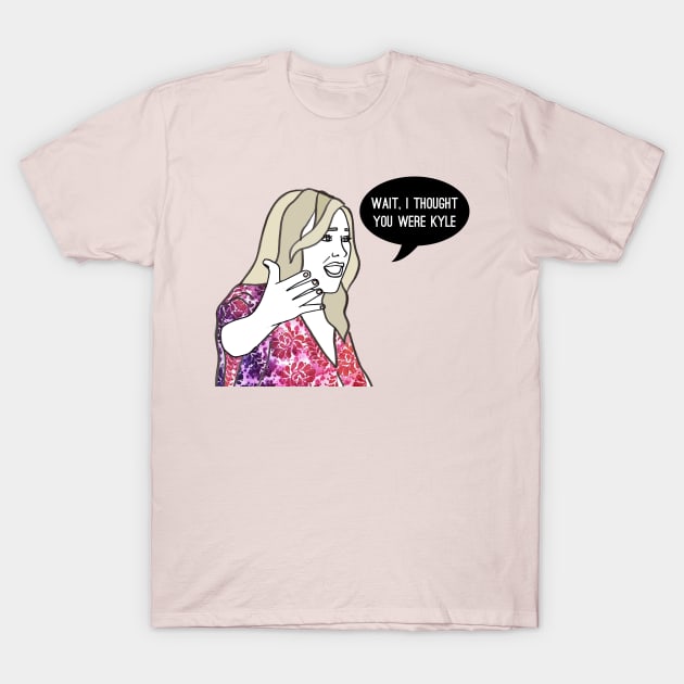 I Thought You Were Kyle T-Shirt by Katsillustration